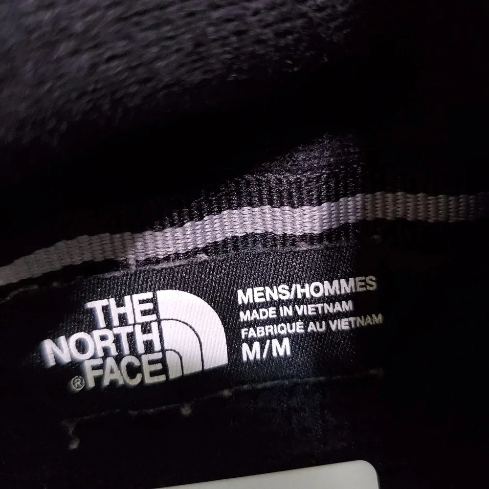 The North Face Men Jacket Medium Black Canyonlands Softshell Logo Full Zip READ